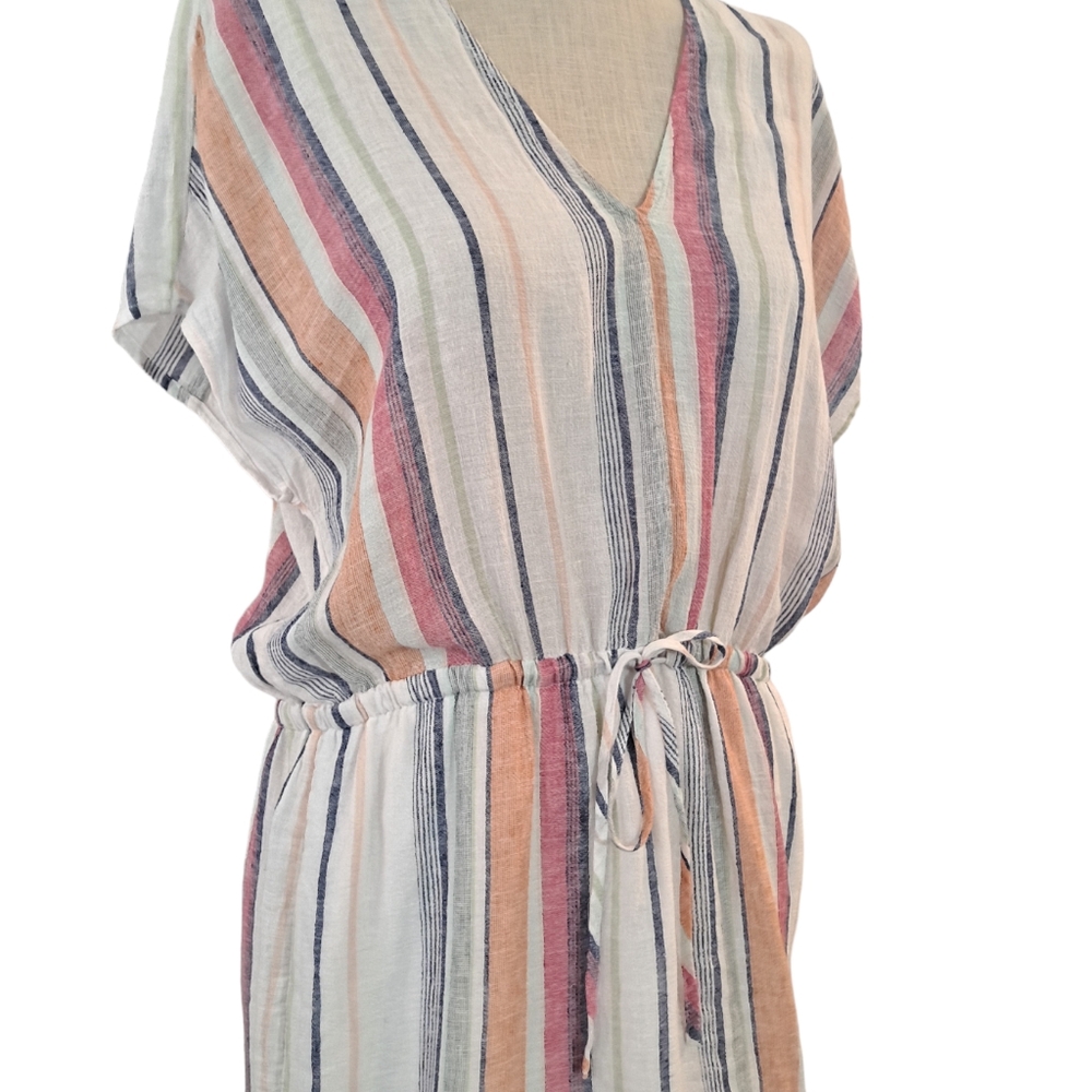 Rails Wren Striped Linen Blend Tunic Dress Size Small EUC Marrakesh Stri… - Picture 5 of 16